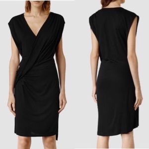 NWT AllSaints black Helix Dress